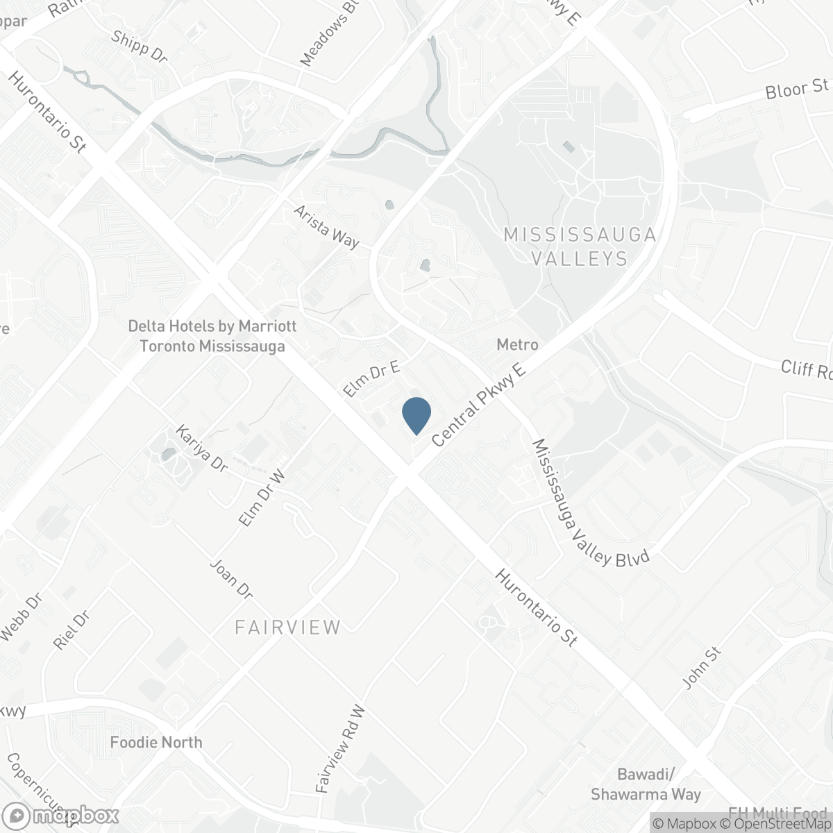 1205 - 50 ELM DRIVE E, Mississauga, Ontario L5A 3X2